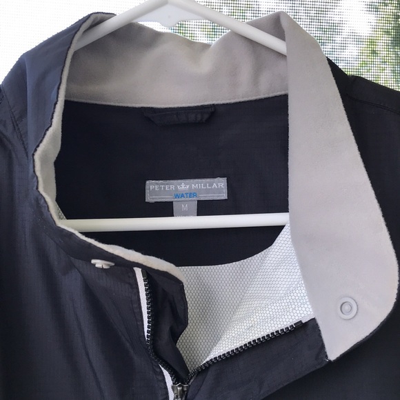 Black Short Sleeve Windbreaker - Picture 3 of 6